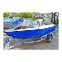 Алюминиевый катер Неман-450 DC